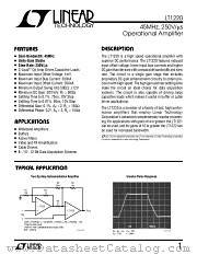 LT1220MJ8 datasheet pdf Linear Technology