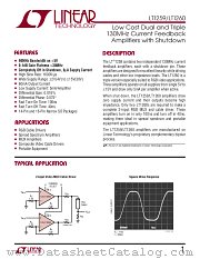 LT1260CS datasheet pdf Linear Technology