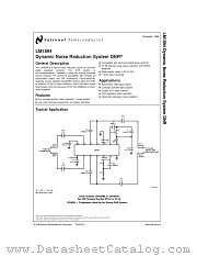 LM1863M datasheet pdf National Semiconductor