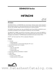 HD404314H datasheet pdf Hitachi Semiconductor