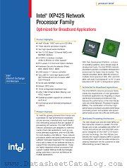 FWIXP425AD datasheet pdf Intel