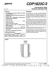 CDP1823C datasheet pdf Intersil