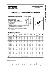 BZX55C 18 datasheet pdf Fairchild Semiconductor