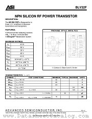 BLV32F datasheet pdf Advanced Semiconductor