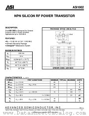 ASI10523 datasheet pdf Advanced Semiconductor