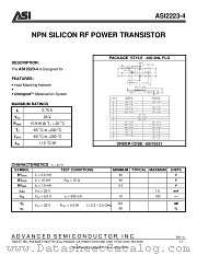 ASI10531 datasheet pdf Advanced Semiconductor