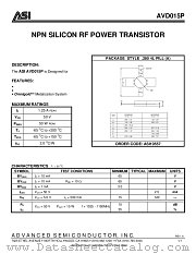 ASI10557 datasheet pdf Advanced Semiconductor