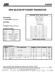 ASI10567 datasheet pdf Advanced Semiconductor