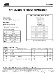 ASI10568 datasheet pdf Advanced Semiconductor