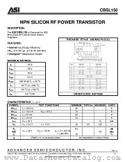 ASI10586 datasheet pdf Advanced Semiconductor