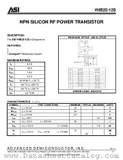 ASI10715 datasheet pdf Advanced Semiconductor