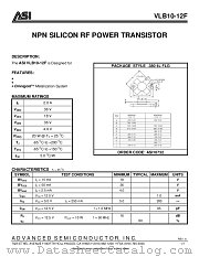 ASI10732 datasheet pdf Advanced Semiconductor