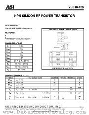 ASI10734 datasheet pdf Advanced Semiconductor