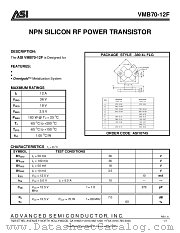 ASI10745 datasheet pdf Advanced Semiconductor