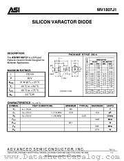 ASIMV1807J1 datasheet pdf Advanced Semiconductor