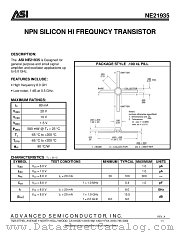 NE21935 datasheet pdf Advanced Semiconductor
