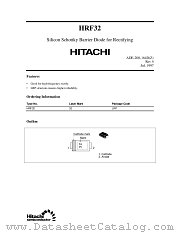 HRF32 datasheet pdf Hitachi Semiconductor
