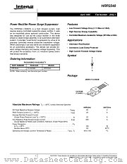 HRP2540 datasheet pdf Intersil