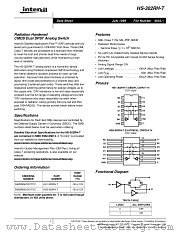HS-302RH-T datasheet pdf Intersil