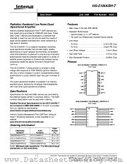 HS-5104ARH-T datasheet pdf Intersil