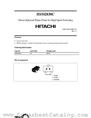 HSM2838C datasheet pdf Hitachi Semiconductor
