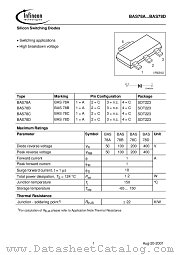 BAS78A datasheet pdf Infineon