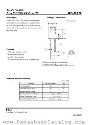MID-38A22 datasheet pdf Unity Opto Technology