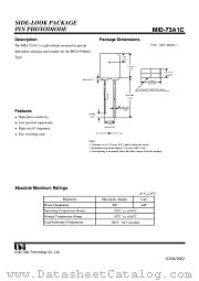 MID-73A1C datasheet pdf Unity Opto Technology