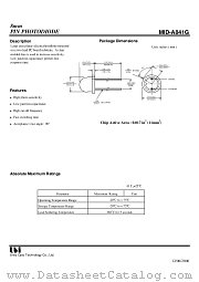 MID-A841G datasheet pdf Unity Opto Technology