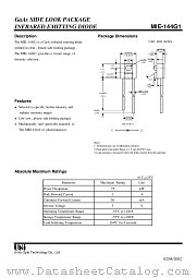 MIE-144G1 datasheet pdf Unity Opto Technology