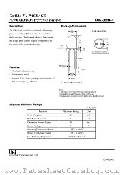 MIE-304H4 datasheet pdf Unity Opto Technology