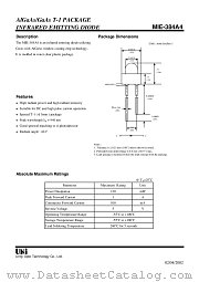 MIE-384A4 datasheet pdf Unity Opto Technology