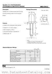 MIE-534L3 datasheet pdf Unity Opto Technology