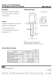 MIE-556L3U datasheet pdf Unity Opto Technology