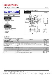 D240SC4MH datasheet pdf Shindengen