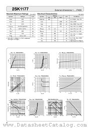 2SK1177 datasheet pdf Sanken
