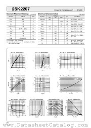 2SK2207 datasheet pdf Sanken