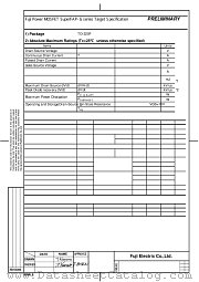 2SK3530-01MR datasheet pdf Fuji Electric