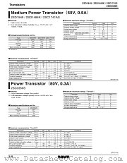 2SD1484 datasheet pdf ROHM