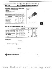 KSR1011 datasheet pdf Samsung Electronic
