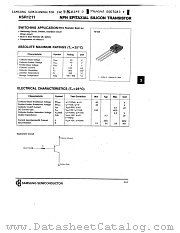 KSR1211 datasheet pdf Samsung Electronic