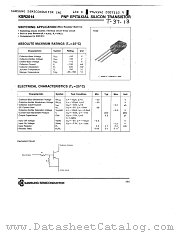 KSR2014 datasheet pdf Samsung Electronic