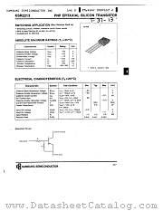 KSR2213 datasheet pdf Samsung Electronic