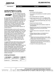 ISL38001M-EVAL datasheet pdf Intersil