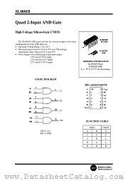 SL4081BD datasheet pdf System Logic Semiconductor