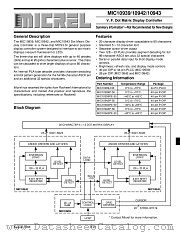 MIC10943 datasheet pdf Micrel Semiconductor