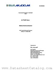 32TSOP datasheet pdf MAXIM - Dallas Semiconductor