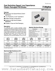 SMP1340 datasheet pdf Alpha Industries Inc