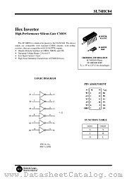 SL74HC04N datasheet pdf System Logic Semiconductor