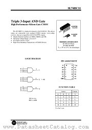 SL74HC11D datasheet pdf System Logic Semiconductor